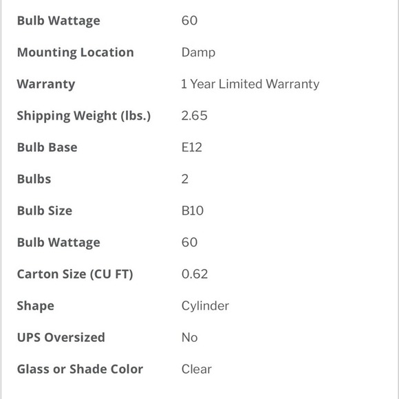 Celeste Vanity Light - Picture 3 of 4